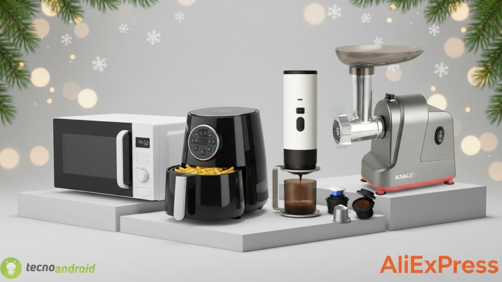 Elettrodomestici da cucina su AliExpress: prezzi in picchiata fino al 73%