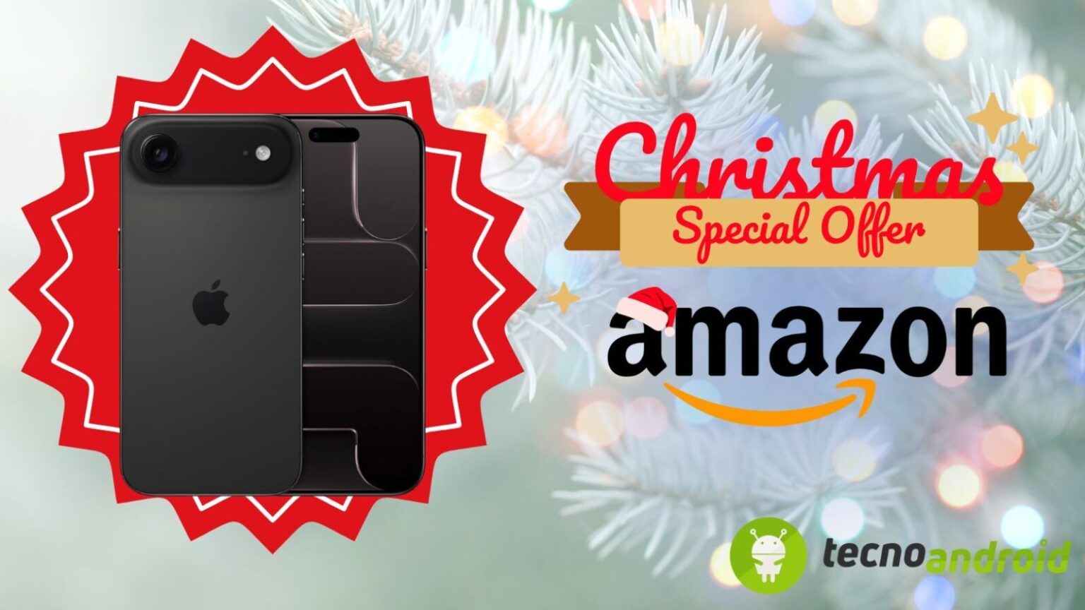 Amazon svela una nuova promo tech: iPhone Air 256GB ora in OFFERTA