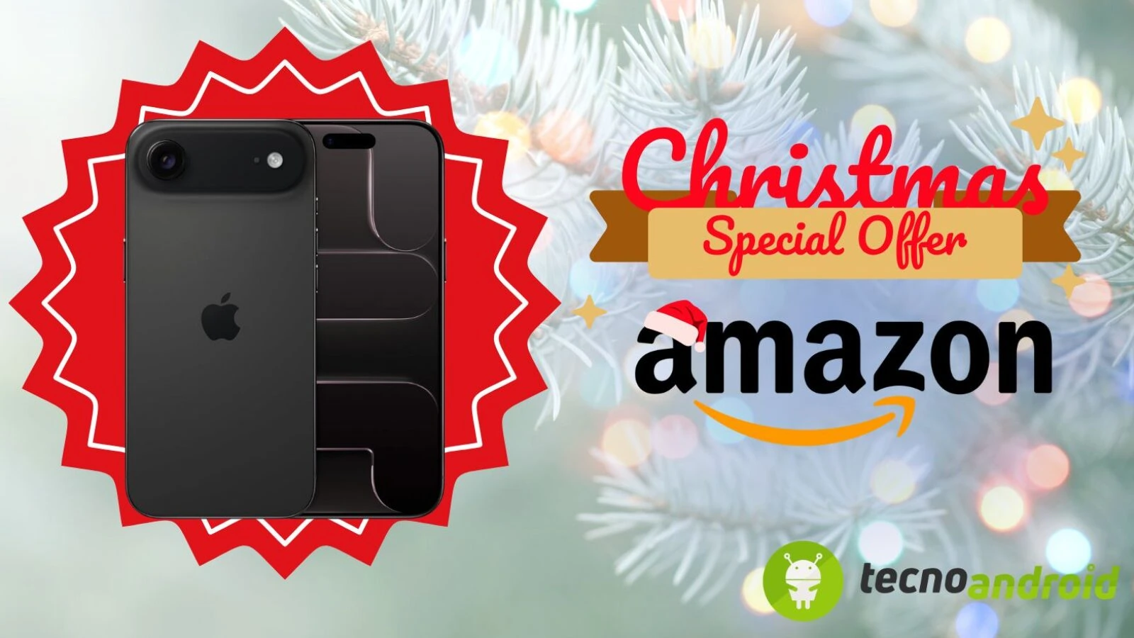 Amazon svela una nuova promo tech: iPhone Air 256GB ora in OFFERTA
