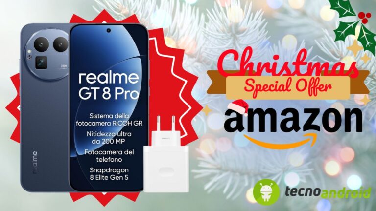 Amazon: realme GT 8 Pro in promo per un Natale più sorprendente