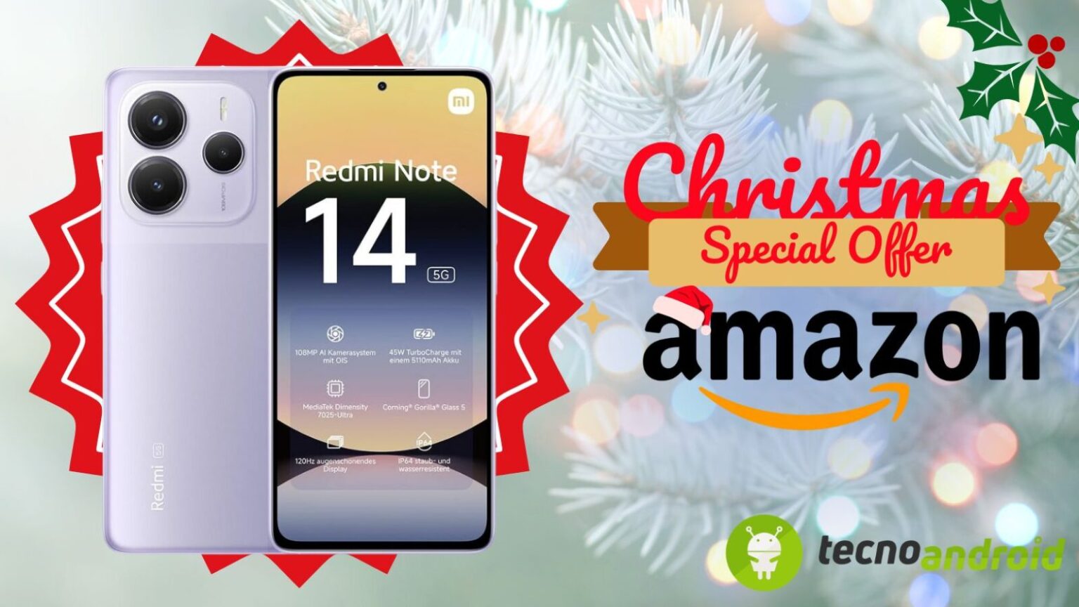 amazon Offerta Natale Smartphone.