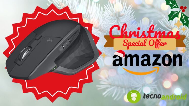amazon. Mouse wireless Logitech con design ergonomico, alta precisione e funzioni personalizzabili, perfetto come regalo di Natale.