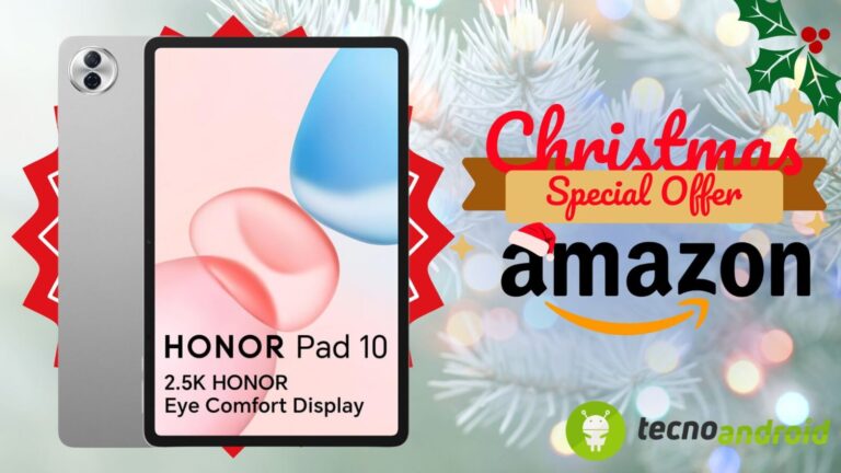 amazon Tablet Honor Pad 10 con display Eye Comfort e tecnologia 2.5K.