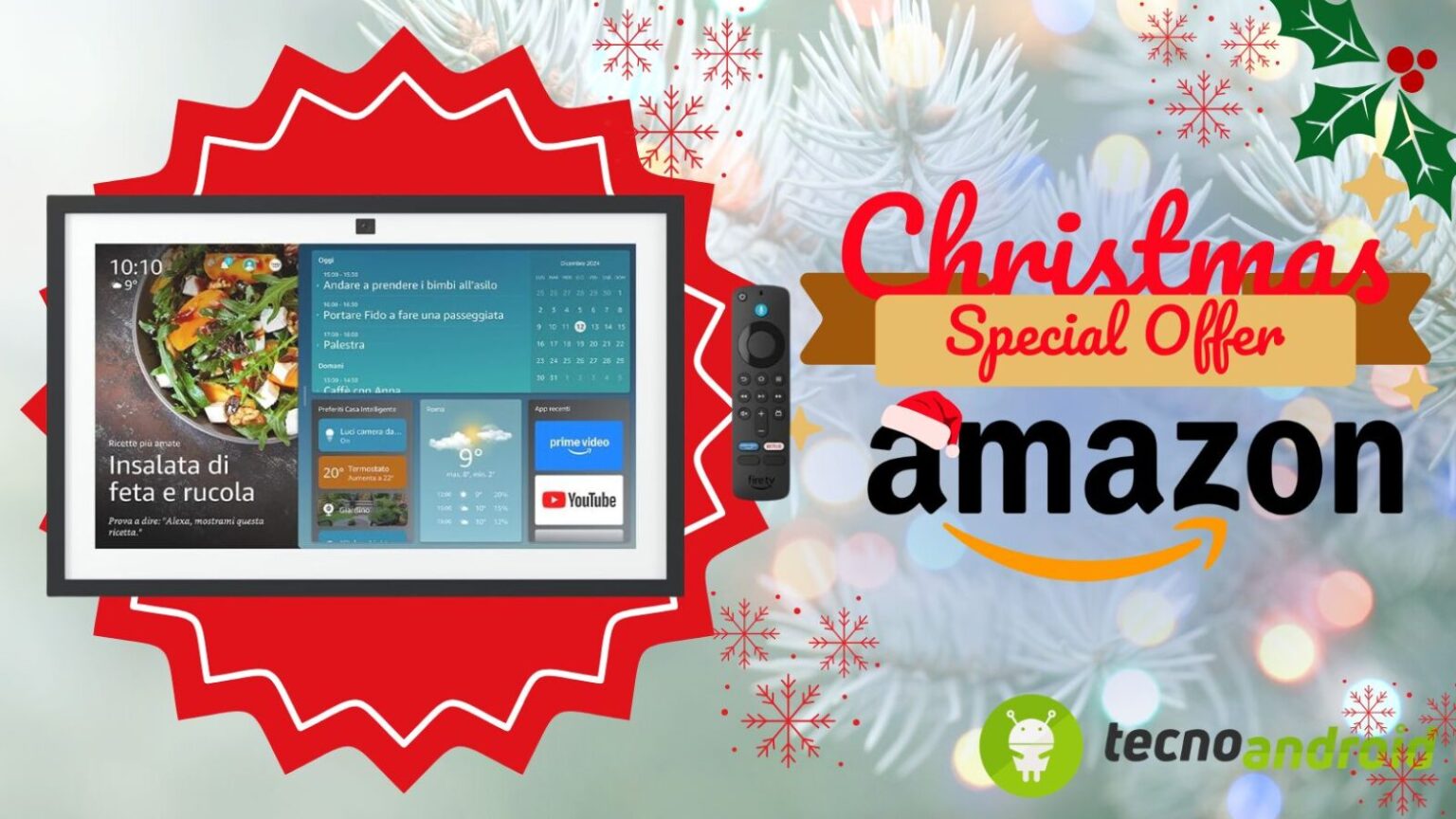 Amazon GRANDE SCONTO: finalmente in promo l'Amazon Echo Show 15