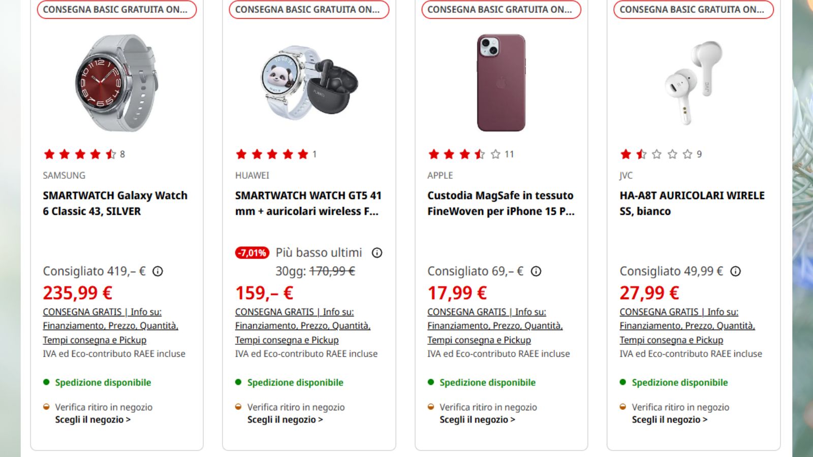 Smartwatch Galaxy. Smartwatch Galaxy Watch 6 Classic 43, SILVER, smartwatch, moda tech, gadget wearables, tecnologia indossabile, compra online, offerte, promozioni.