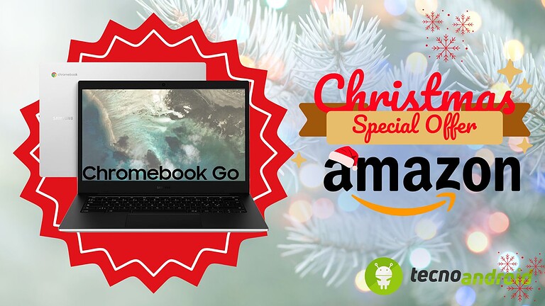 amazon Meta descrizione: Promozione speciale di Natale su Chromebook e altri dispositivi tecnologici su Amazon, perfetta per regali di fine anno e gadget innovativi a prezzi scontati.