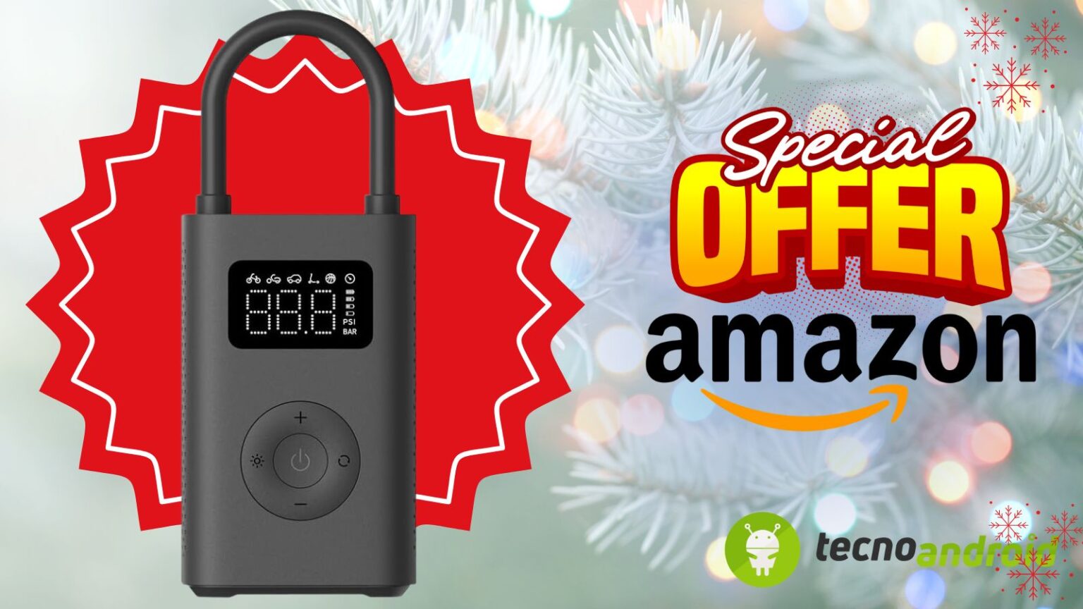 amazon, compressore xiaomi