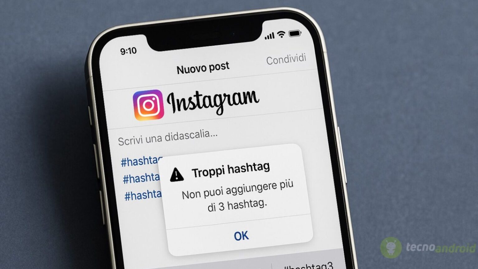 Instagram: limite agli hashtag in test su iPhone, possibile rivoluzione per i post