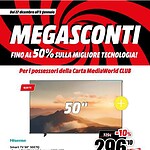 mediaworld - immagine 12 Televisore 50 pollici con tecnologia OLED, alta definizione, audio Dolby Atmos e Bluetooth, offerta speciale con sconto fino al 50% per possessori carta MediaWorld CLUB, promozione limitata.