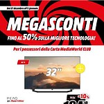 mediaworld - immagine 13 Televisore LED 32 pollici, offerta MediaWorld, sconto fino al 50% su tecnologia TV, compatibilità Netflix e Disney+, design sottile e schermo senza bordo, ottimo per il relax e l'intrattenimento.