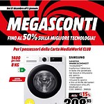 mediaworld - immagine 21 Saldi su tecnologia Samsung, elettrodomestici e dispositivi con sconti fino al 50%. Offerte esclusive per possessori Carta MediaWorld CLUB. Promozioni su lavatrici, smartphone, elettronica e molto altro, con prezzi scontati e condizioni di pagamento personalizzate. Scopri le offerte e approfitta dei grandi sconti a Natale e Capodanno. Tecnologie innovative e risparmio garantito, solo da Media World.