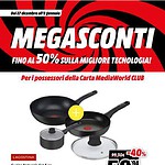 mediaworld - immagine 31 Tag alt: Promozione supermercato Media World con sconti fino al 50% su tecnologia e articoli per la casa. Offerta valida dal 27 dicembre all’8 gennaio, esclusiva per possessori di Carta Media World CLUB.
