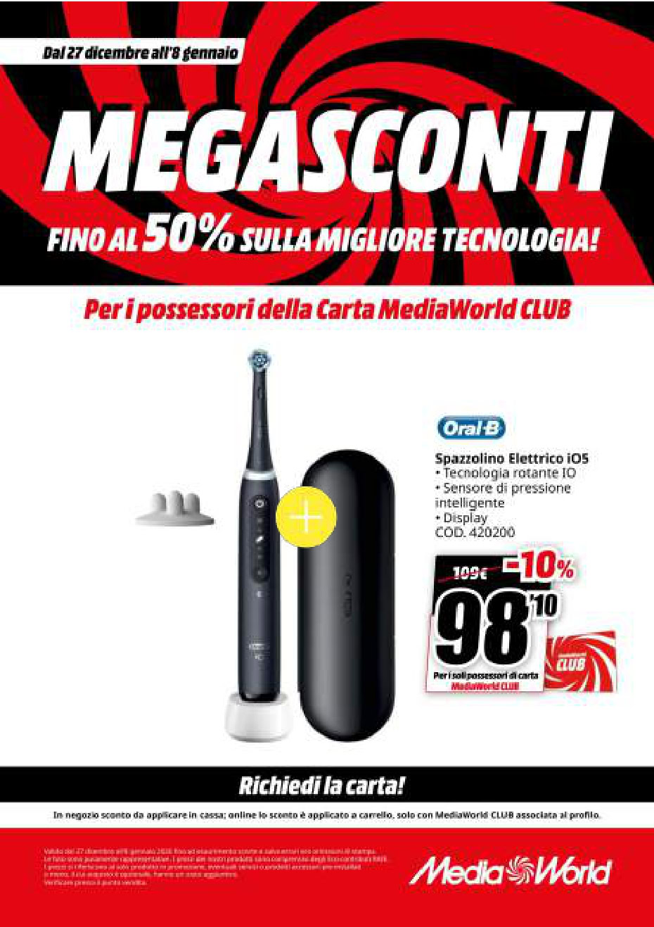 Mega Sconti Tech. Sconto fino al 50% sulla tecnologia.