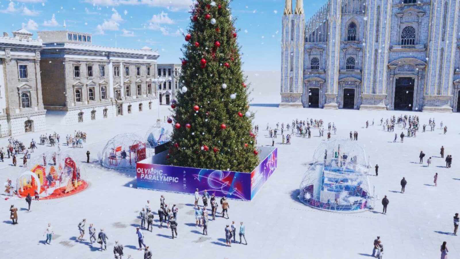 TCL presenta il suo Albero e il Villaggio Natalizi …