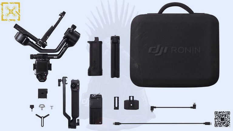 Stabilizzatore DJI Ronin S per videomaking professionale.
