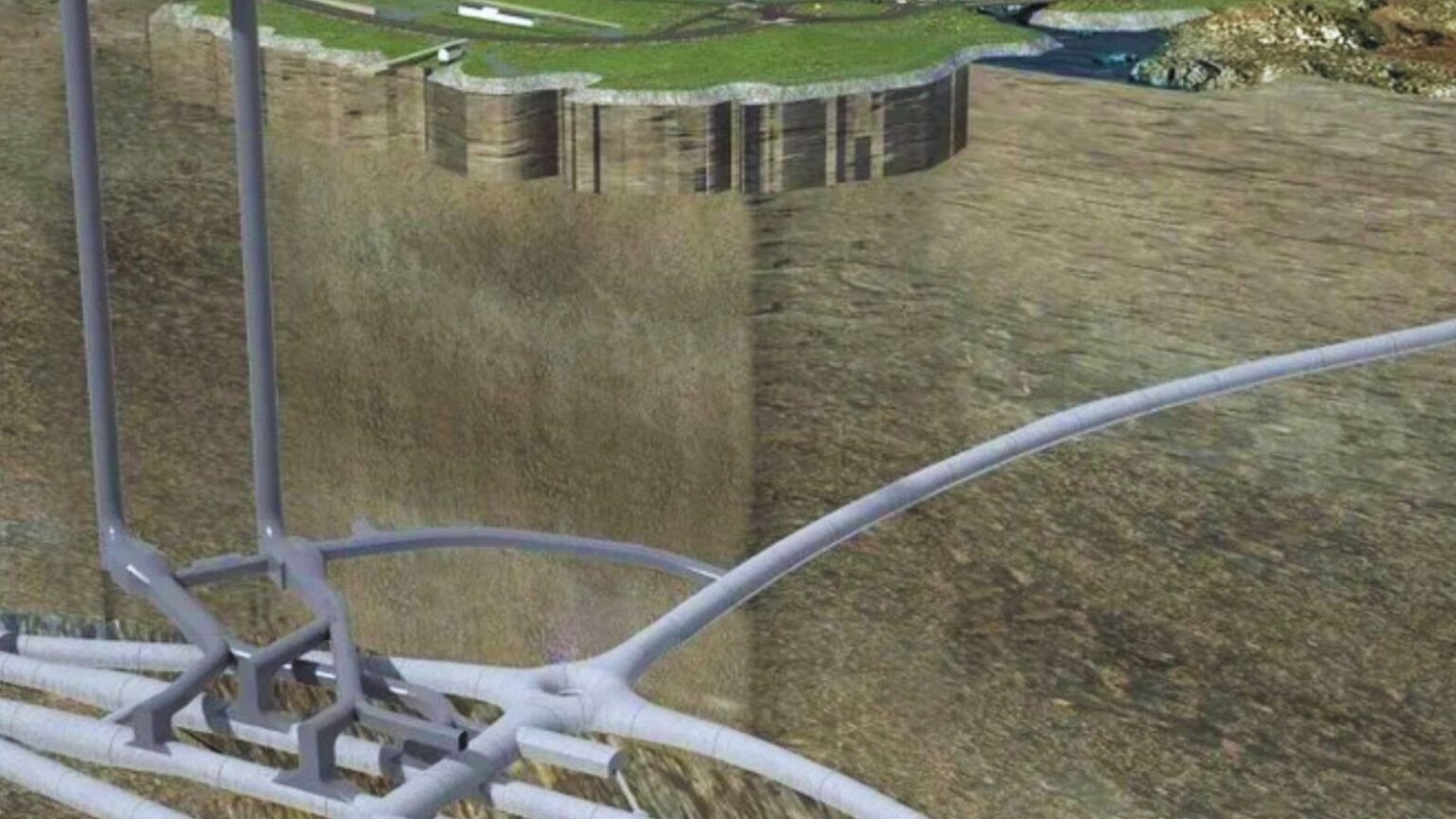 Immagine di un sistema tecnologico avanzato sulla terra, perfetto per chi cerca soluzioni moderne e di alta qualità nel settore agricolo e industriale.