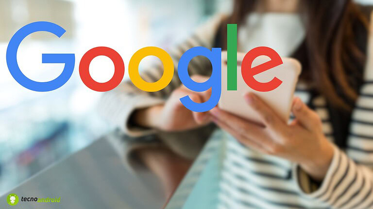 Immagine che mostra una persona che utilizza uno smartphone con il logo Google sovrapposto, rappresentando l'eccellenza di Google nel settore tecnologico e dei dispositivi Android, perfetta per contenuti su smartphone, tecnologia e innovazione.