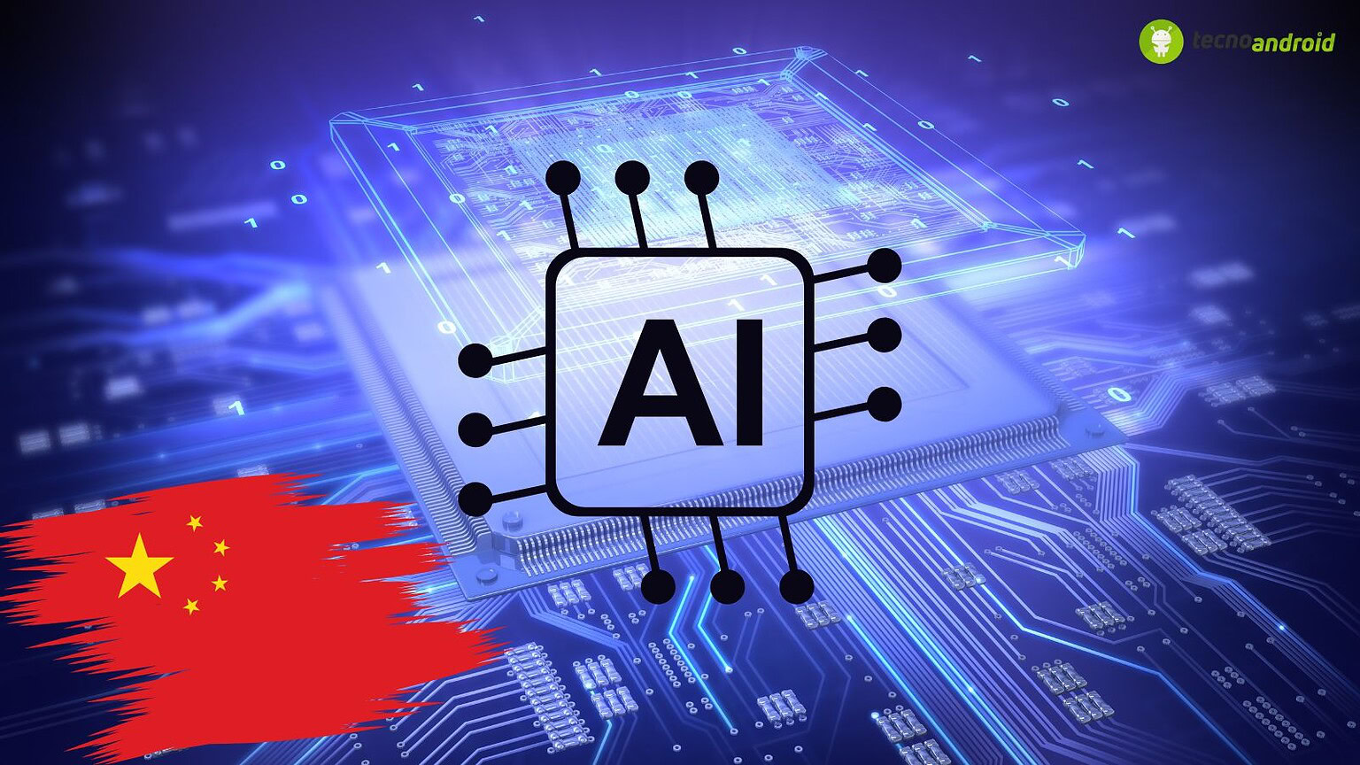 Tecnologia AI su dispositivi mobili, innovazione digitale, intelligenza artificiale, avanzamenti tecnologici, smartphone intelligenti, cyber sicurezza, future digitali, gadgets AI.