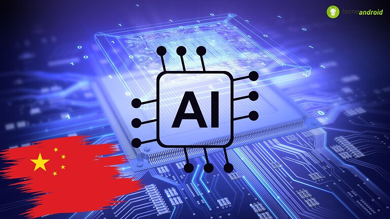 Tecnologia AI su dispositivi mobili, innovazione digitale, intelligenza artificiale, avanzamenti tecnologici, smartphone intelligenti, cyber sicurezza, future digitali, gadgets AI.
