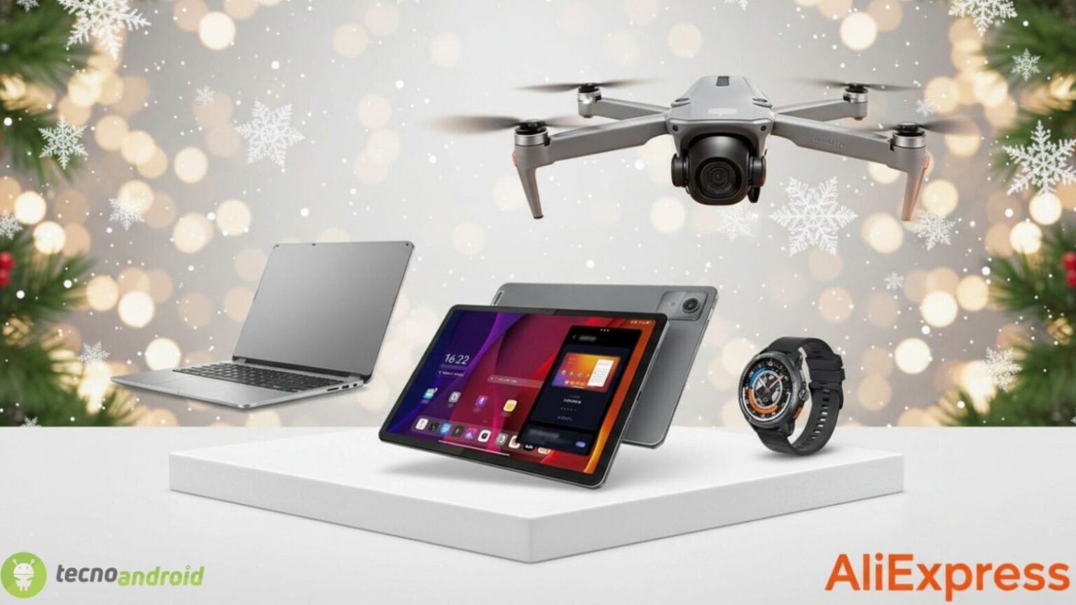 Natale last minute su AliExpress Lenovo e Ayn crollano fino al % smartwatch a euro