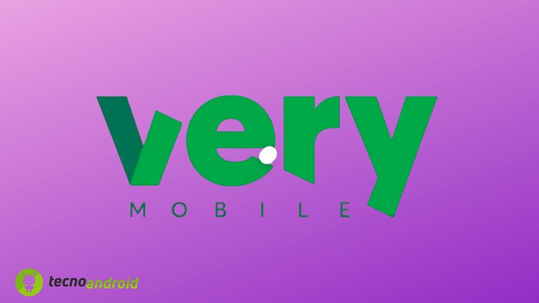 Verry Mobile logo verde su sfondo viola, promozioni e tariffe telefoniche convenienti, settore mobile, comunicazione, offerte smartphone, operatori virtuali, tecnologia, tariffe low cost, servizi digitali, rete mobile.