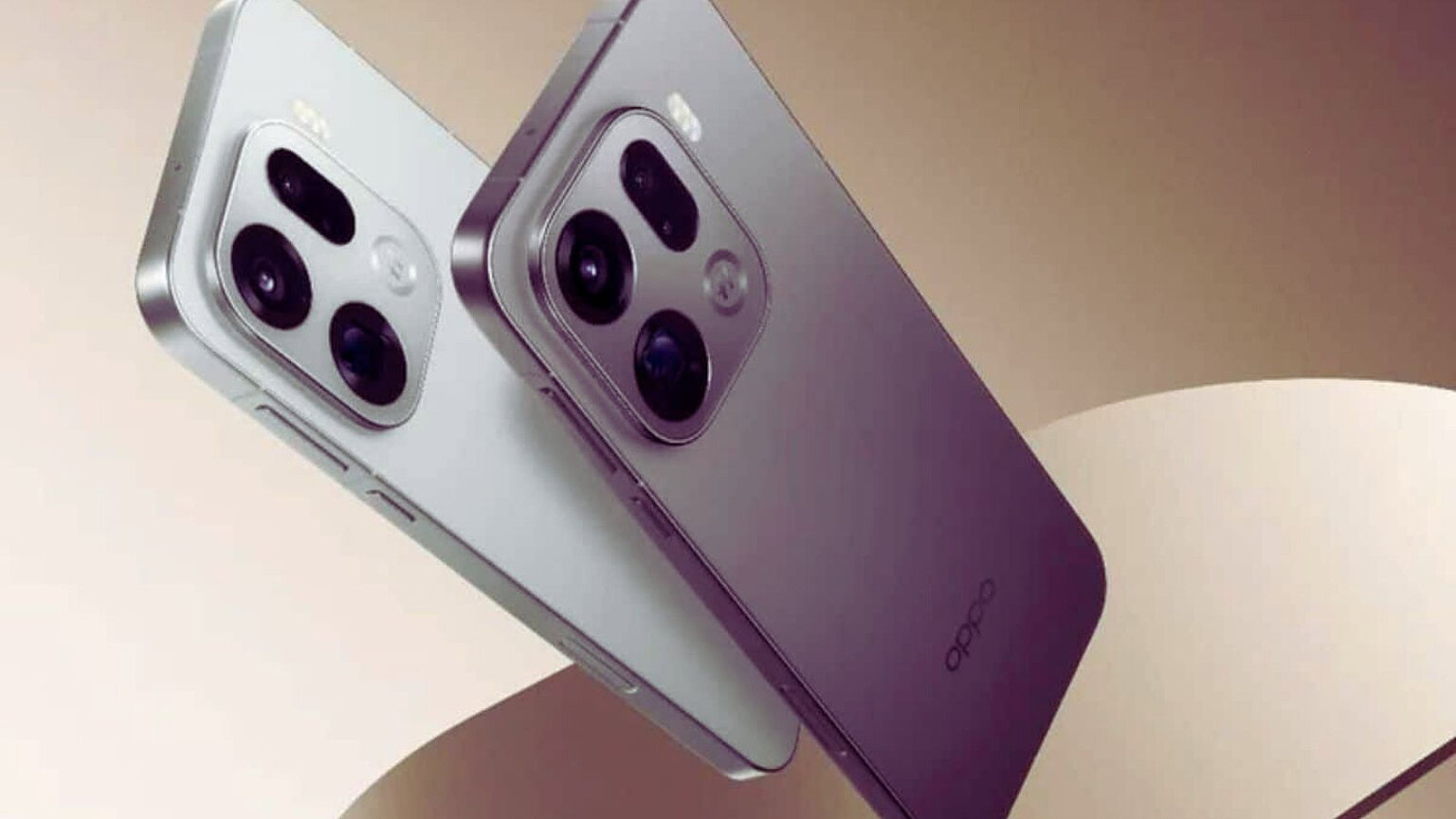 Fotocamere triple di Oppo su smartphone di alta qualità.