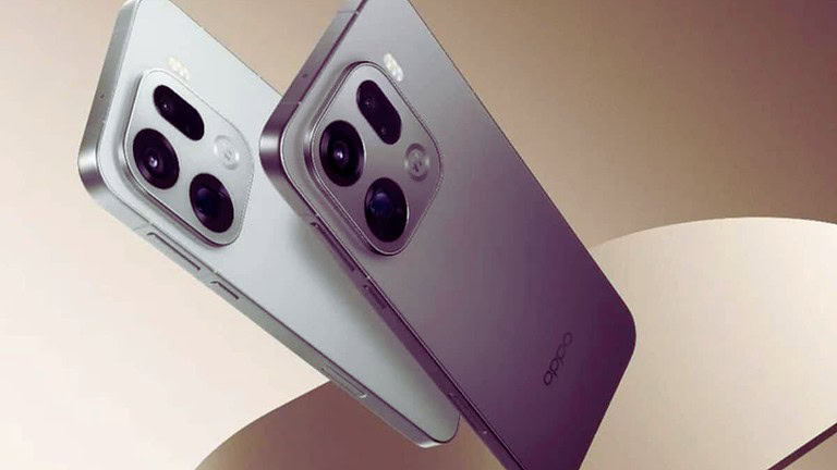 Fotocamere triple di Oppo su smartphone di alta qualità.
