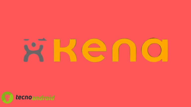 Icona TecnoAndroid con logo verde e rosso su sfondo rosso vivace.
