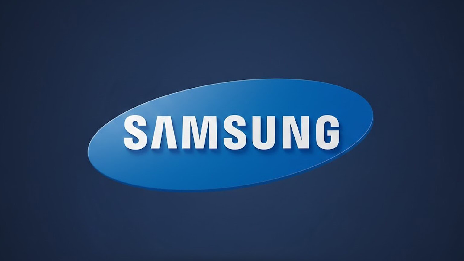 Samsung logo blu, simbolo di tecnologia e innovazione nel settore degli smartphone e dei dispositivi mobili. Perfetto per articoli su tecnologia, recensioni di smartphone, novità Samsung e tendenze del mercato tecnologico.