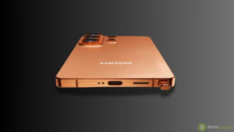 Telefono Samsung Galaxy S21 Ultra in colore oro con tripla fotocamera e design elegante. Perfetto per appassionati di tecnologia e smartphone di alta gamma.