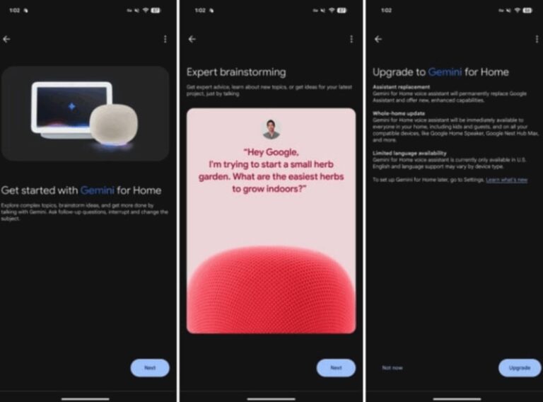 Google Home: ecco il metodo per attivare solo le nuove voci di Gemini Google Home: ecco il metodo per attivare solo le nuove voci di Gemini