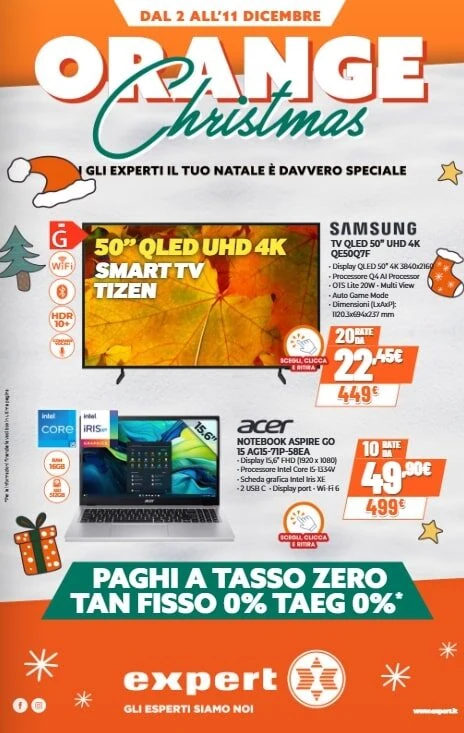 Screenshot volantino expert