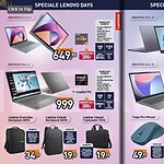 unieuro - dettaglio Laptop Lenovo Days, offerte tech, Lenovo, hardware, processore Intel, AMD Ryzen, SSD, schede grafiche, promozioni, tecnologie.