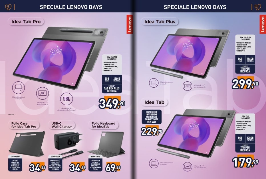 TecnoAndroid. Tablet Lenovo offerte.