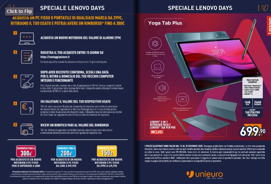 Telefonino Lenovo Yoga. Unieuro Lenovo Yoga Tab Plus tablet, display 13.3", ottimo per produttività e intrattenimento, con s tiles di alta qualità e batteria a lunga durata, perfetto per lavoro e svago.