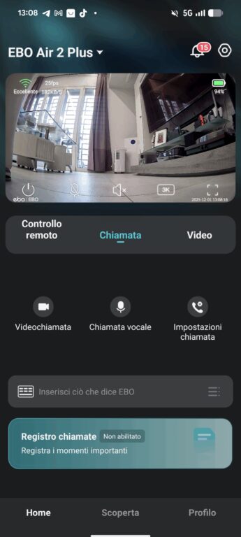 Ebo Air 2 Plus - funzionalità Screenshot