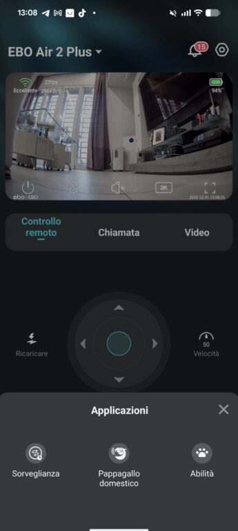 Ebo Air 2 Plus - utilizzo Screenshot