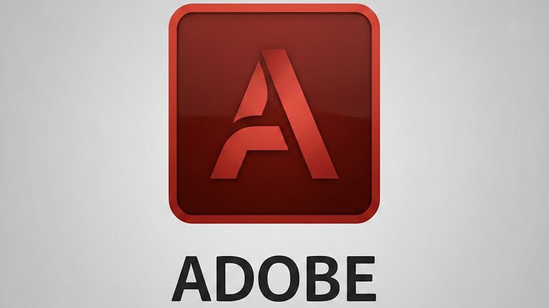 Icona dell'app Adobe Acrobat per la visualizzazione e la gestione di PDF. Immagine dell'icona rossa con il simbolo "A" stilizzato, rappresentando una delle più popolari applicazioni di Adobe per la lettura e l'editing di documenti PDF.