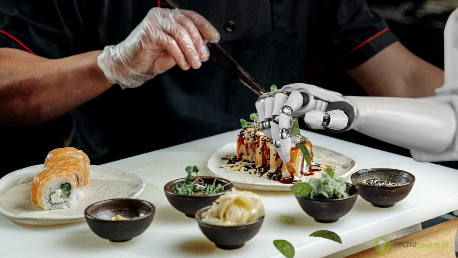 assistente AI in cucina