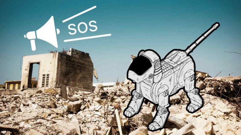 Un cane robot con AI e memoria integra visione e linguaggio per navigare il caos dei soccorsi senza mappe né GPS.