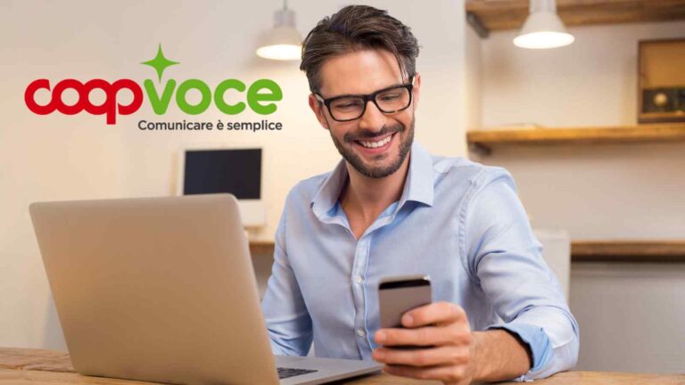 CoopVoce EVO 200 offre 200 Giga, minuti illimitati e 1000 SMS a 6,90€/mese con copertura ampia e prezzo sempre fisso.