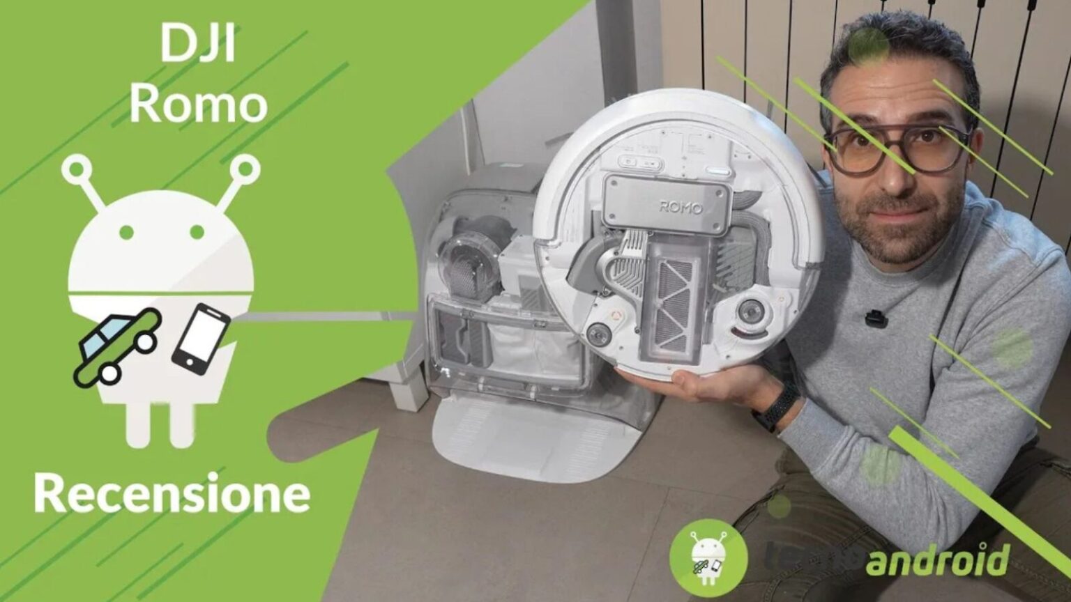 DJI Romo: il robot aspirapolvere che porta l’intelligenza dei droni dentro casa - RECENSIONE