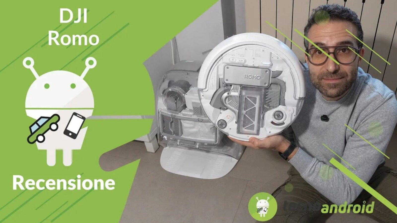 DJI Romo: il robot aspirapolvere che porta l’intelligenza dei droni dentro casa – RECENSIONE