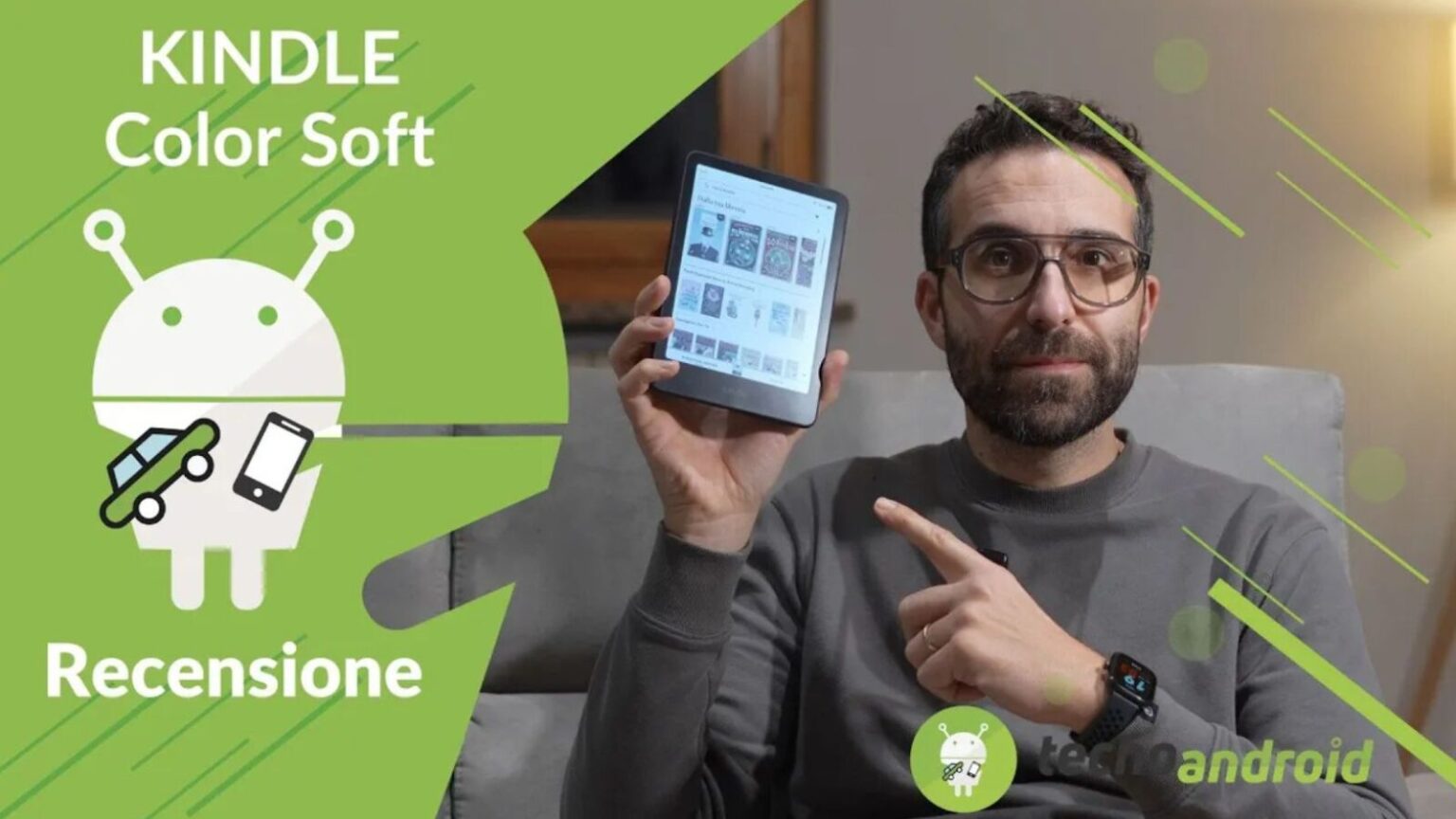 Amazon Kindle Colorsoft, l'e-book reader a colori secondo Amazon - RECENSIONE
