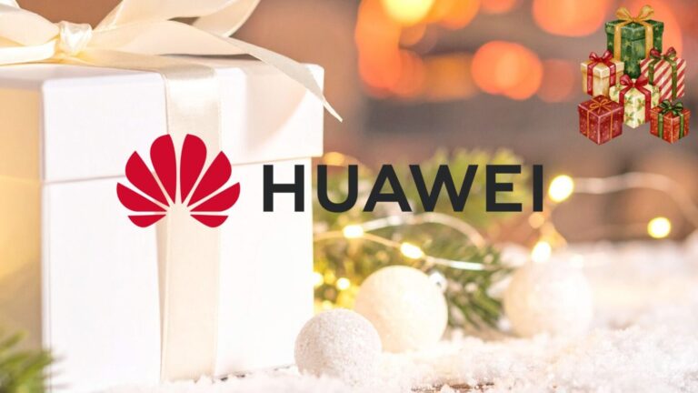 Altezza e qualità dei prodotti Huawei ideali per regali di Natale.