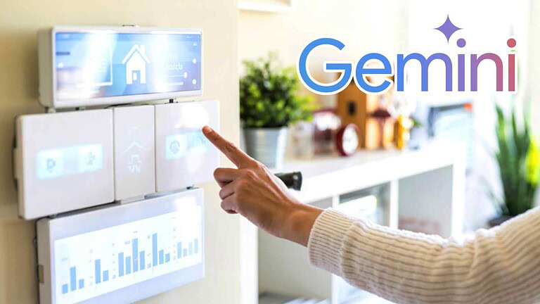 Immagine di una persona che interagisce con pannelli di controllo smart home, simbolo di tecnologia avanzata e innovazione.