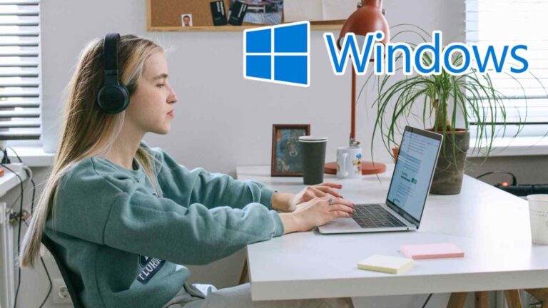 Guarda il logo di Windows in alto a destra e un'immagine che richiama tecnologia e innovazione. Perfetto per articoli su software, aggiornamenti Windows e tecnologia IT.