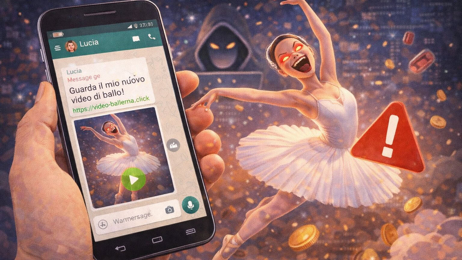 WhatsApp, la truffa della ballerina mette in pericolo gli utenti