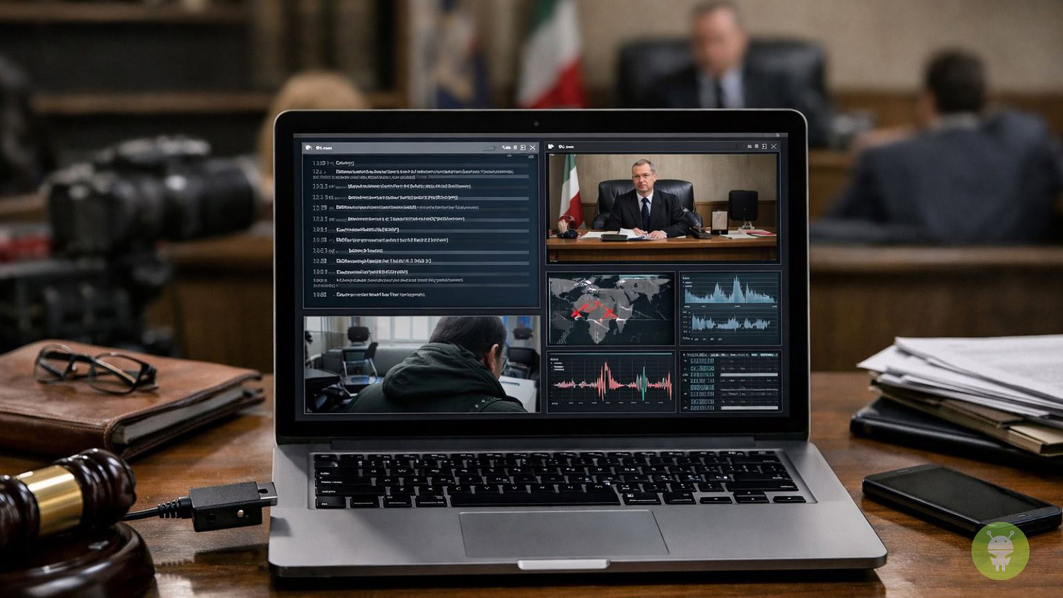 Software spia nei PC dei magistrati: Report fa nascere un caso