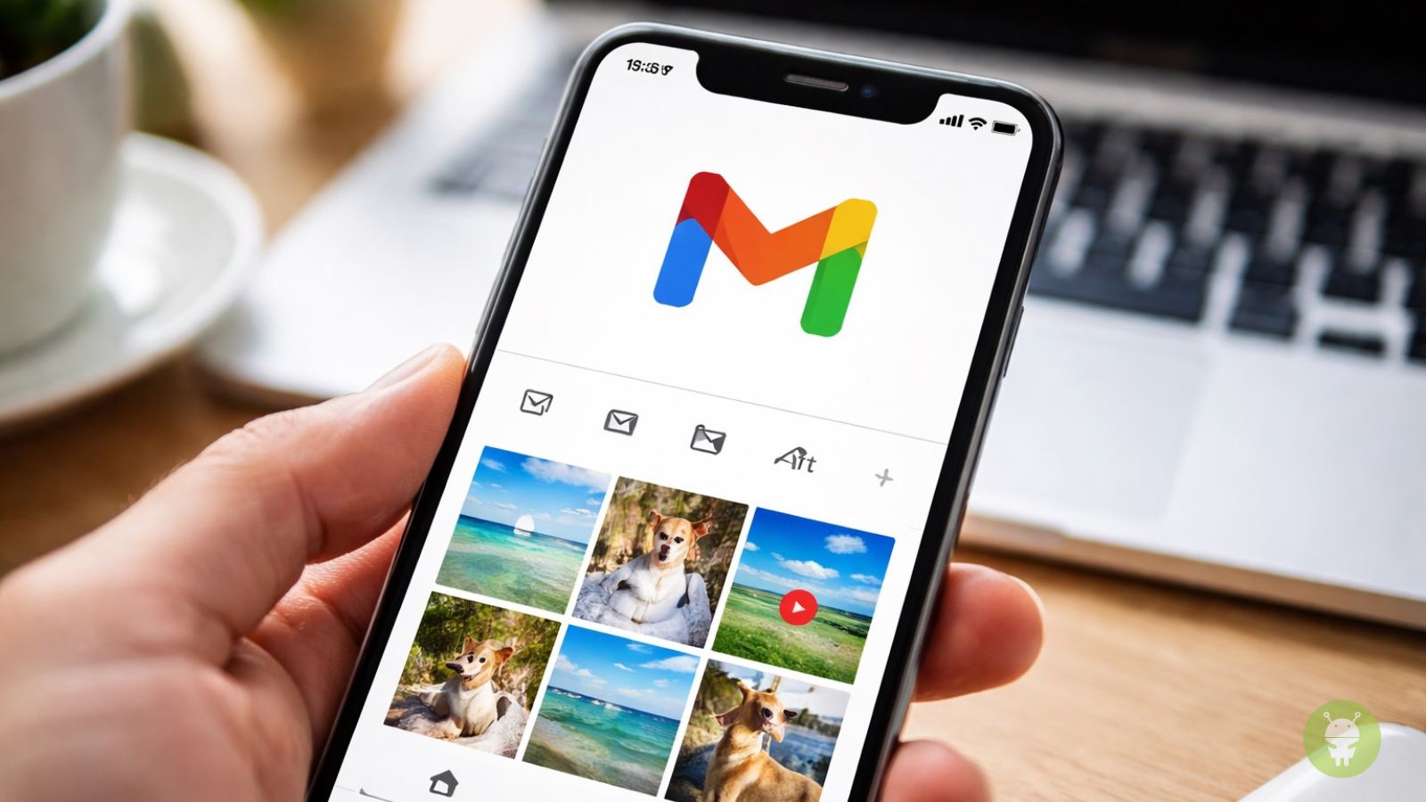 Gmail, iPhone: Google cambia il modo di allegare foto e video in mail